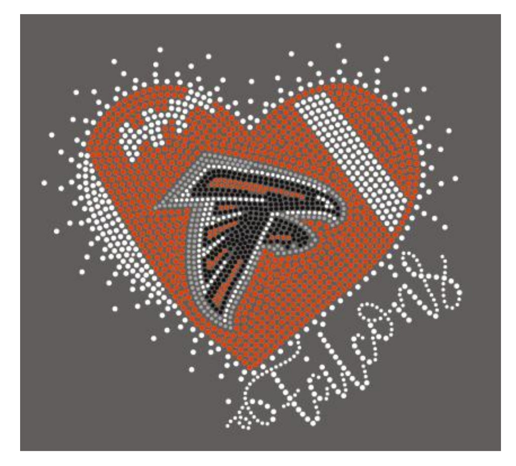 Atlanta Falcons Heart