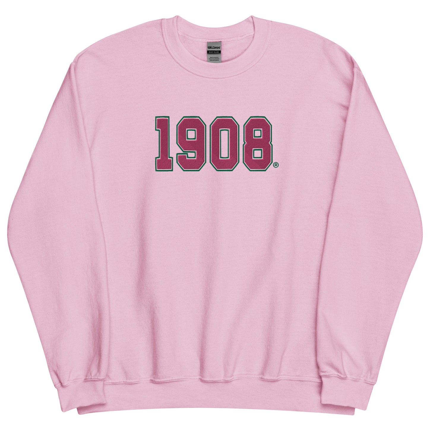 Embroidered 1908 Unisex Sweatshirt